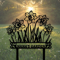 Custom Garden Metal Sign