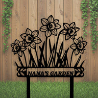 Custom Garden Metal Sign