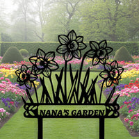Custom Garden Metal Sign