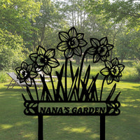 Custom Garden Metal Sign