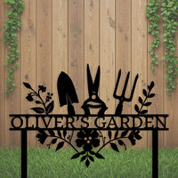 Custom Garden Sign
