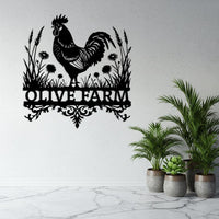 Chicken Farmhouse Sign