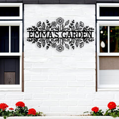Wildflower Last Name Sign