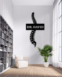 Custom Spine Metal Sign