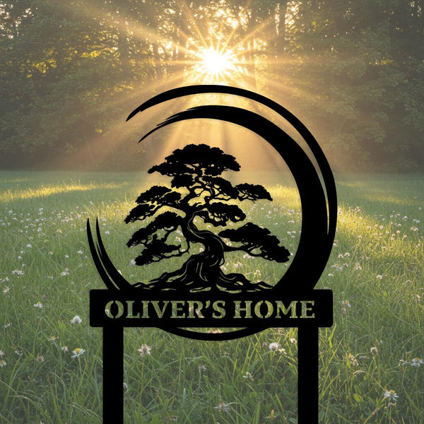 Welcome home sign