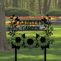 Sunflower Garden Sign