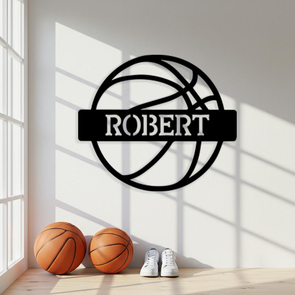 Custom Basketball Name Sign