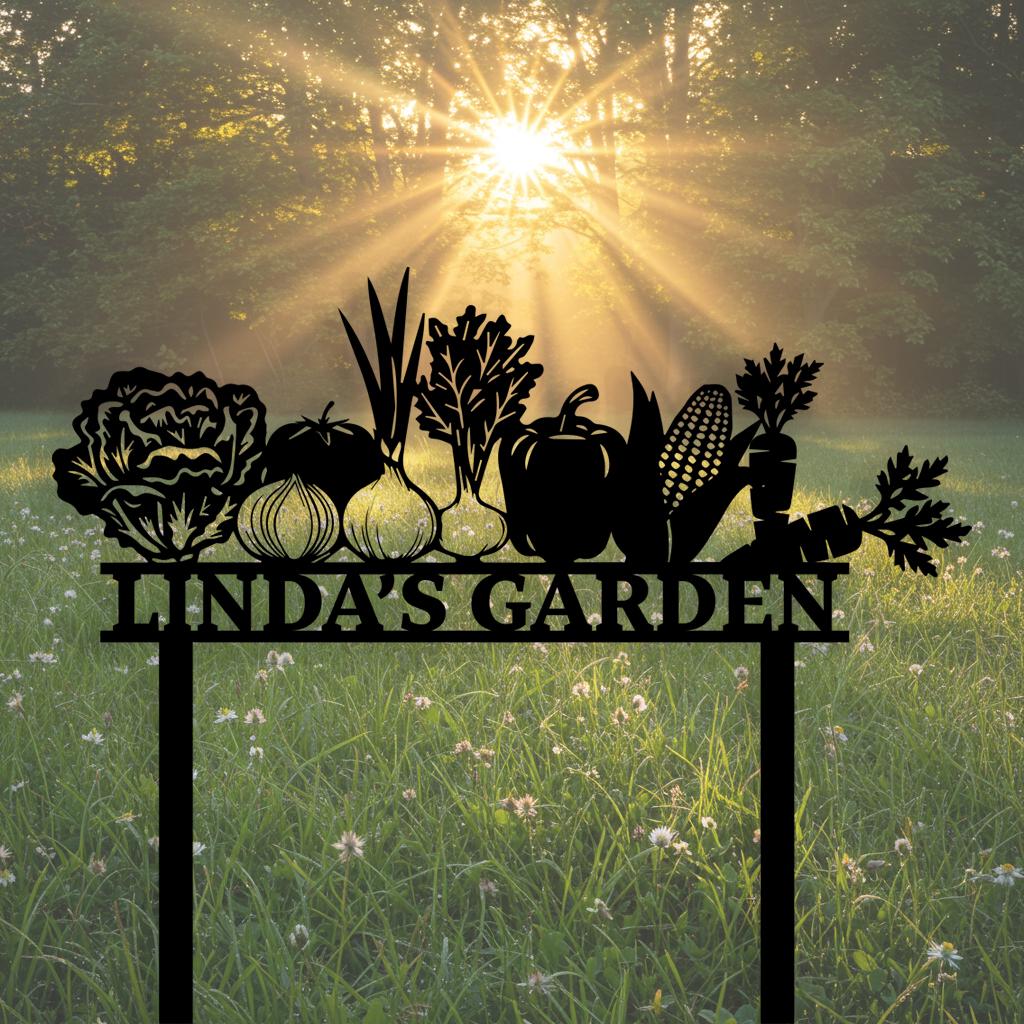Custom Garden Yard Sign