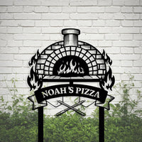 Pizza Oven Custom Yard Sign