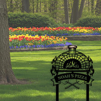 Pizza Oven Custom Yard Sign
