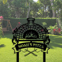 Pizza Oven Custom Yard Sign
