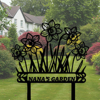 Custom Garden Metal Sign