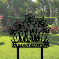 Custom Garden Metal Sign