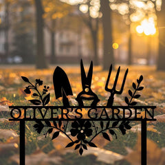 Custom Garden Sign