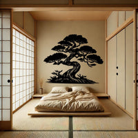 Bonsai Oak Oversized Wall Art