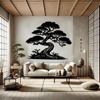 Bonsai Oak Oversized Wall Art