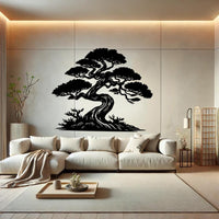 Bonsai Oak Oversized Wall Art