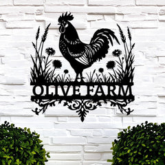 Chicken Farmhouse Sign