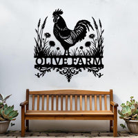 Chicken Farmhouse Sign