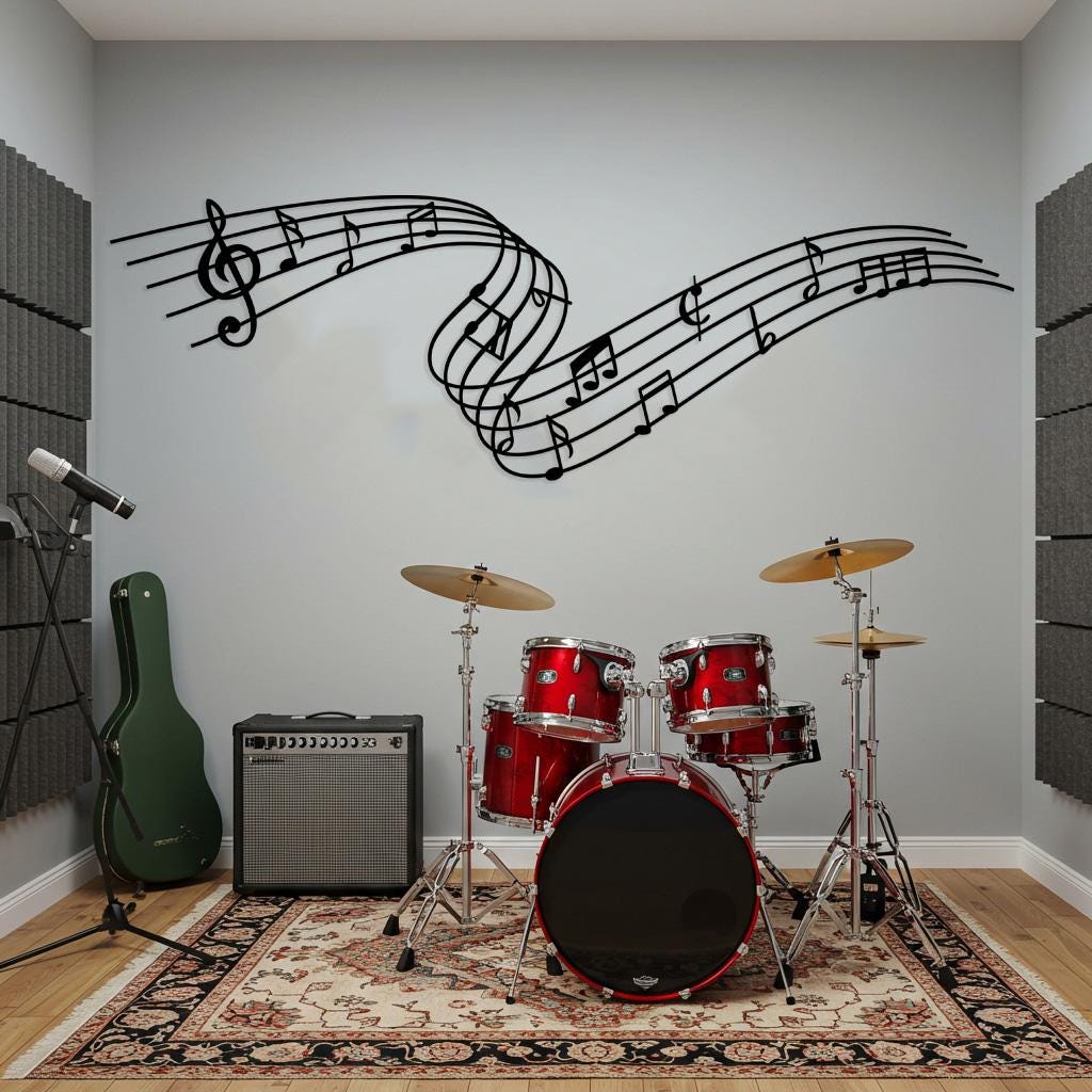 Horizontal Music Wall Art