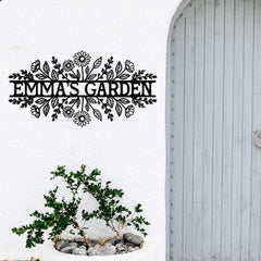 Wildflower Last Name Sign