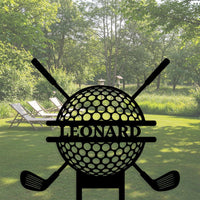 Custom Golf Yard Sign
