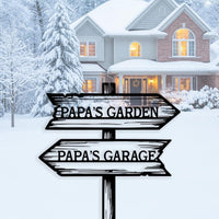 Custom Arrow Direction Sign