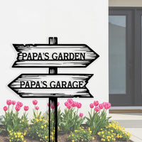 Custom Arrow Direction Sign