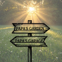 Custom Arrow Direction Sign