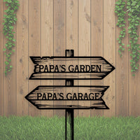 Custom Arrow Direction Sign