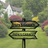 Custom Arrow Direction Sign