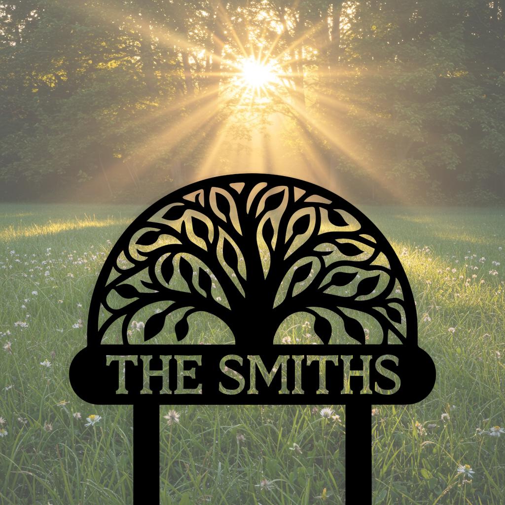Tree of Life Yard Sign