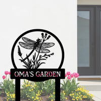 Dragonfly Garden Stake