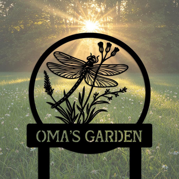 Dragonfly Garden Stake