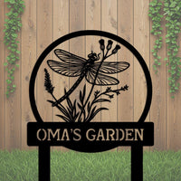 Dragonfly Garden Stake