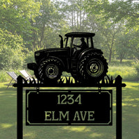 Farmhouse Address Sign