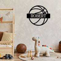 Custom Basketball Name Sign
