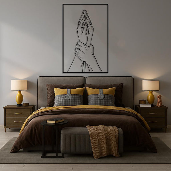 Romantic Couple Bedroom Wall Art