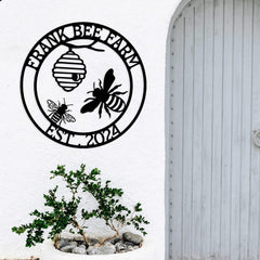 Custom Beekeeper Metal Sign