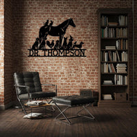 Custom Veterinarian Metal Sign