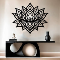 Lotus Flower Metal Wall Art