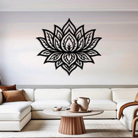 Lotus Flower Metal Wall Art