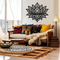 Lotus Flower Metal Wall Art