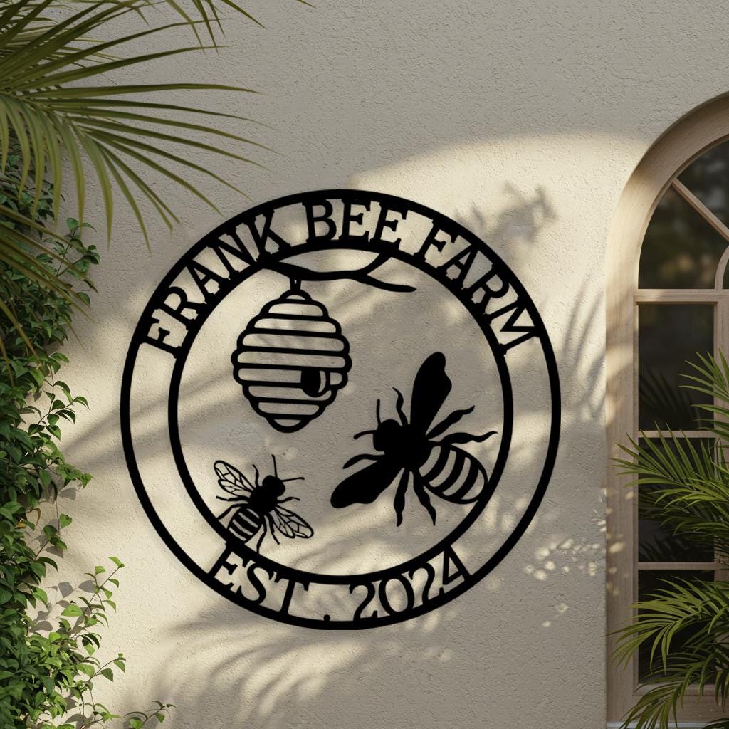 Custom Beekeeper Metal Sign