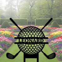 Custom Golf Yard Sign