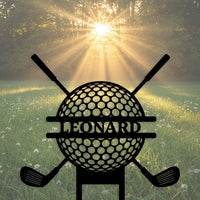 Custom Golf Yard Sign