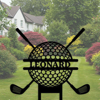 Custom Golf Yard Sign