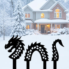 Chinese Dragon Garden Stake