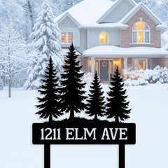 Pine Tree Custom Yard Sign