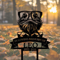 Bearded Dragon Memorial Yard Sign